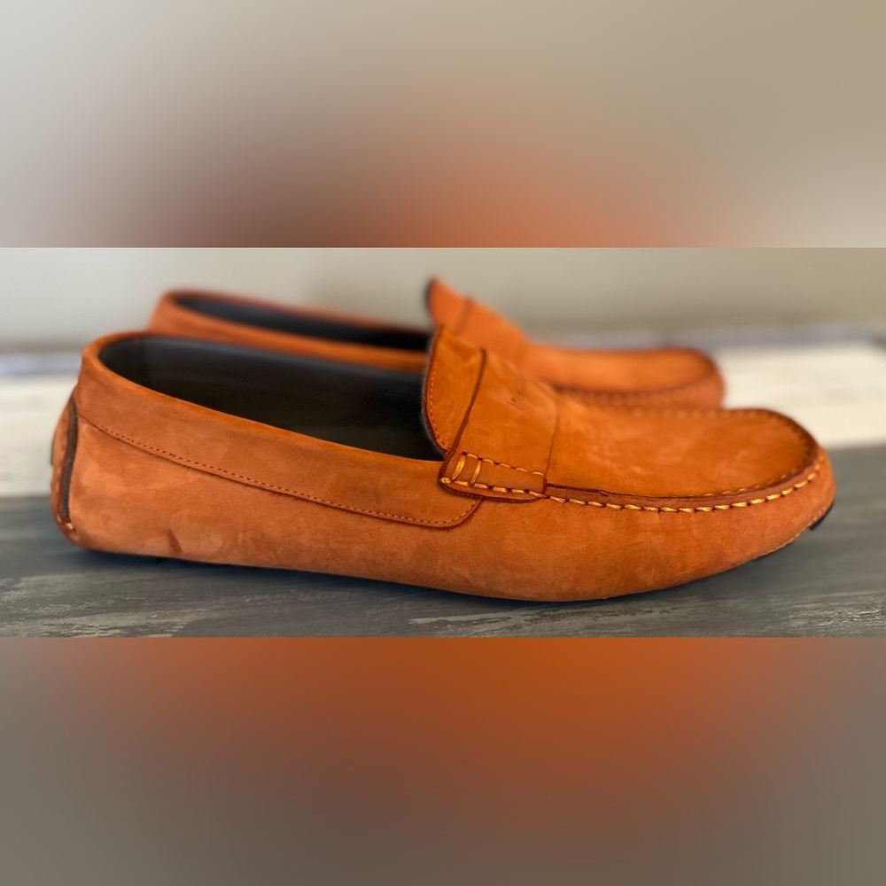 Pollini Men's Suede Loafers - Size‎ EU 43